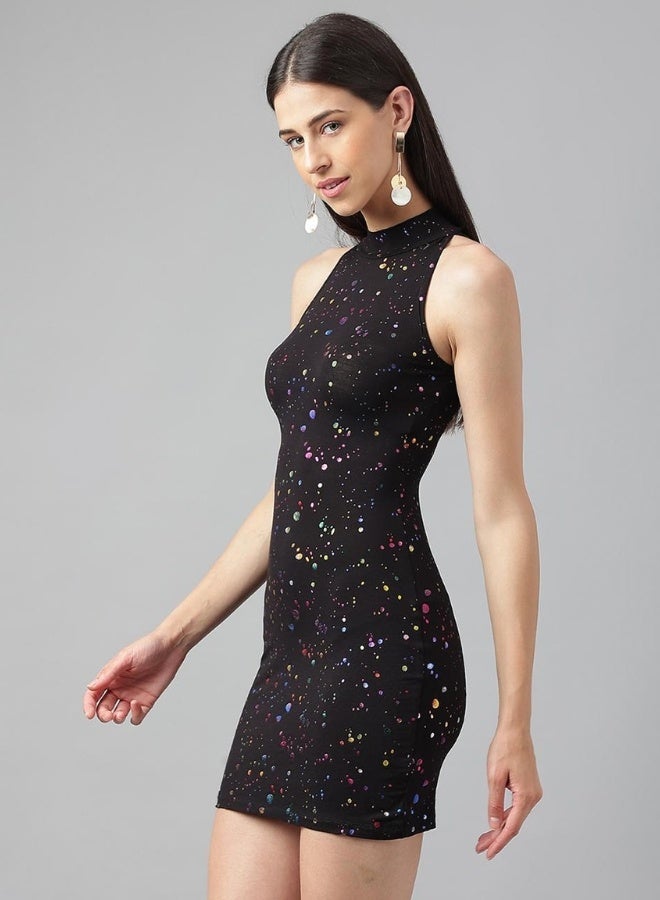 OHSOFLY Women’s Chic Mini Dress Designed with a Sleek Fit and Sophisticated Appeal, Featuring a High-Quality Finish and Modern Style, Perfect for Casual Wear, Social Events, and Effortless Fashion Styling - Image 4